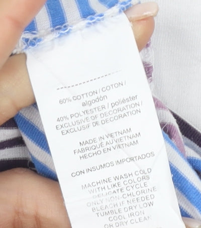 Penguin Men's Multicoloured Striped M T-Shirt