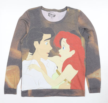 Womens UK Size L Disney Multicoloured Sweatshirt Sweatshirt