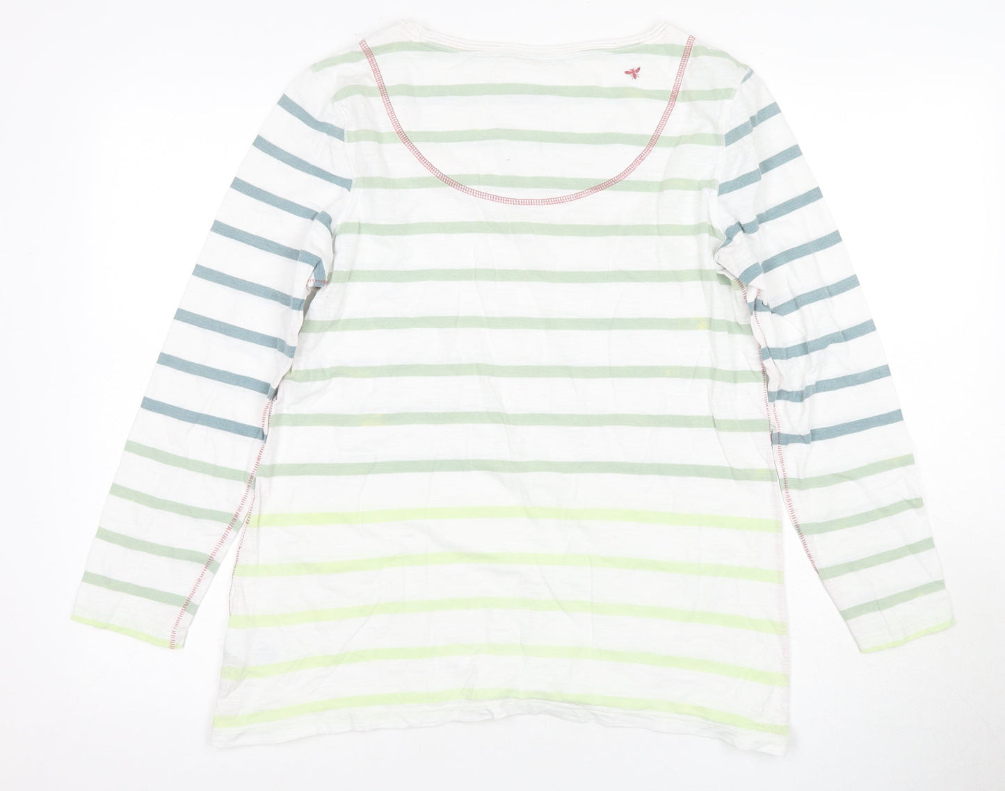 Womens UK Size 12 White Stuff Multicoloured Basic T-Shirt