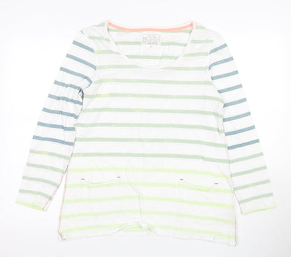 Womens UK Size 12 White Stuff Multicoloured Basic T-Shirt