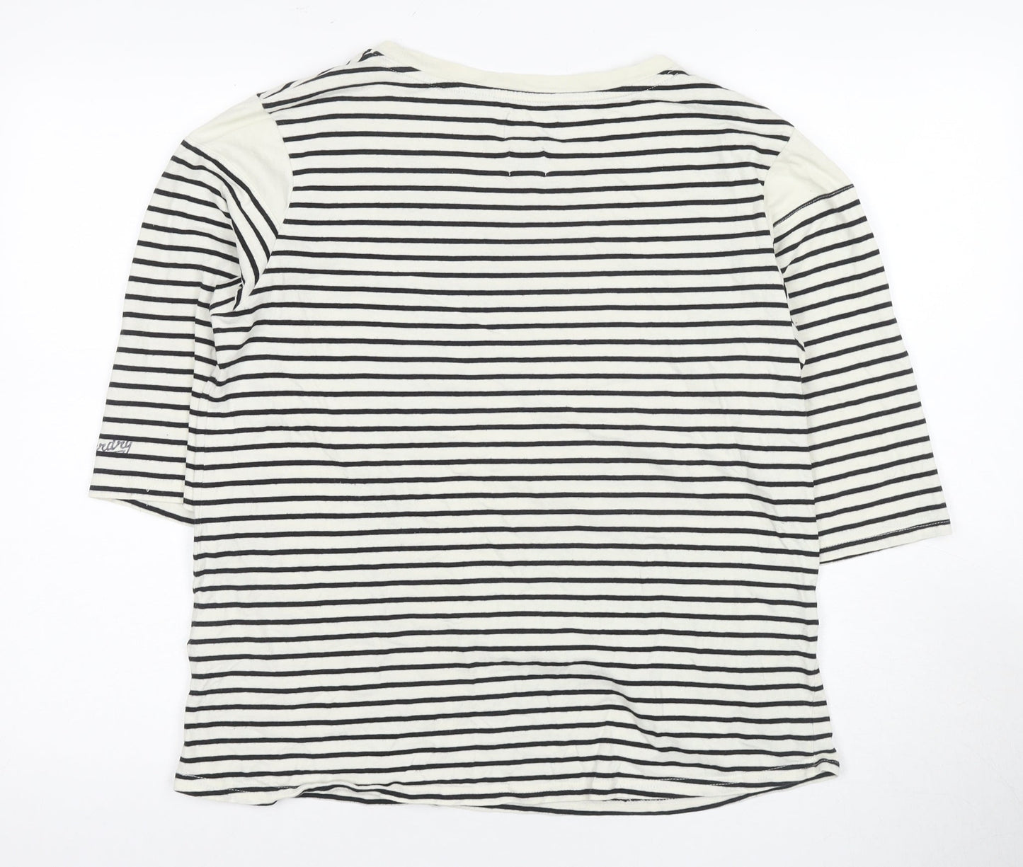 Womens UK Size 12 Superdry White Basic T-Shirt