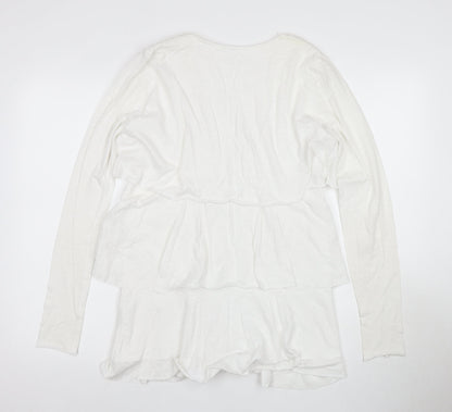 Womens UK Size 12 La Redoute White  Blouse