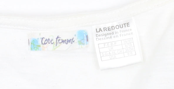 Womens UK Size 12 La Redoute White  Blouse