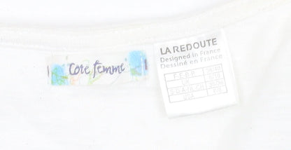Womens UK Size 12 La Redoute White  Blouse