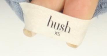 hush Women's Blue XS Long Sleeve Crew Neck Top