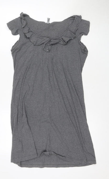 Womens UK Size 12 NEXT Grey Basic T-Shirt