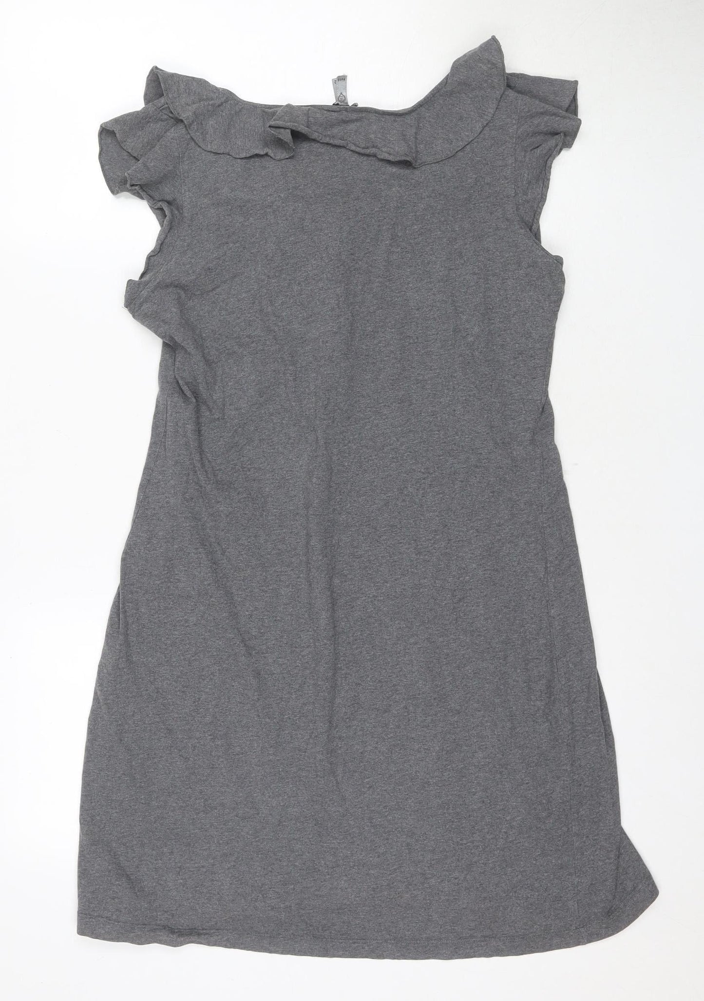 Womens UK Size 12 NEXT Grey Basic T-Shirt
