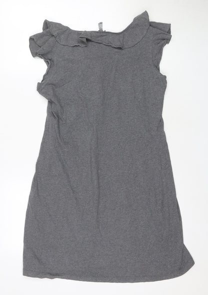 Womens UK Size 12 NEXT Grey Basic T-Shirt