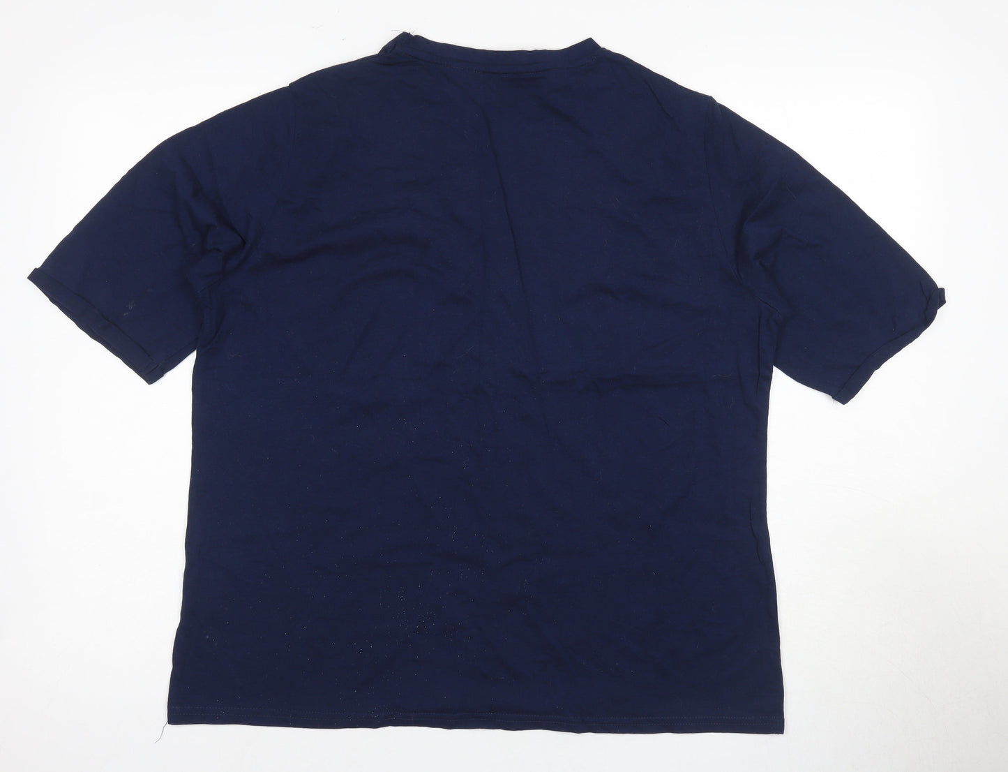 Womens UK Size L Honor Millburn Blue Basic T-Shirt