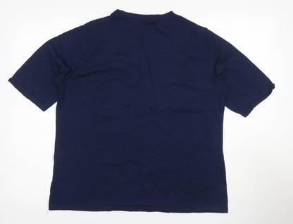 Womens UK Size L Honor Millburn Blue Basic T-Shirt