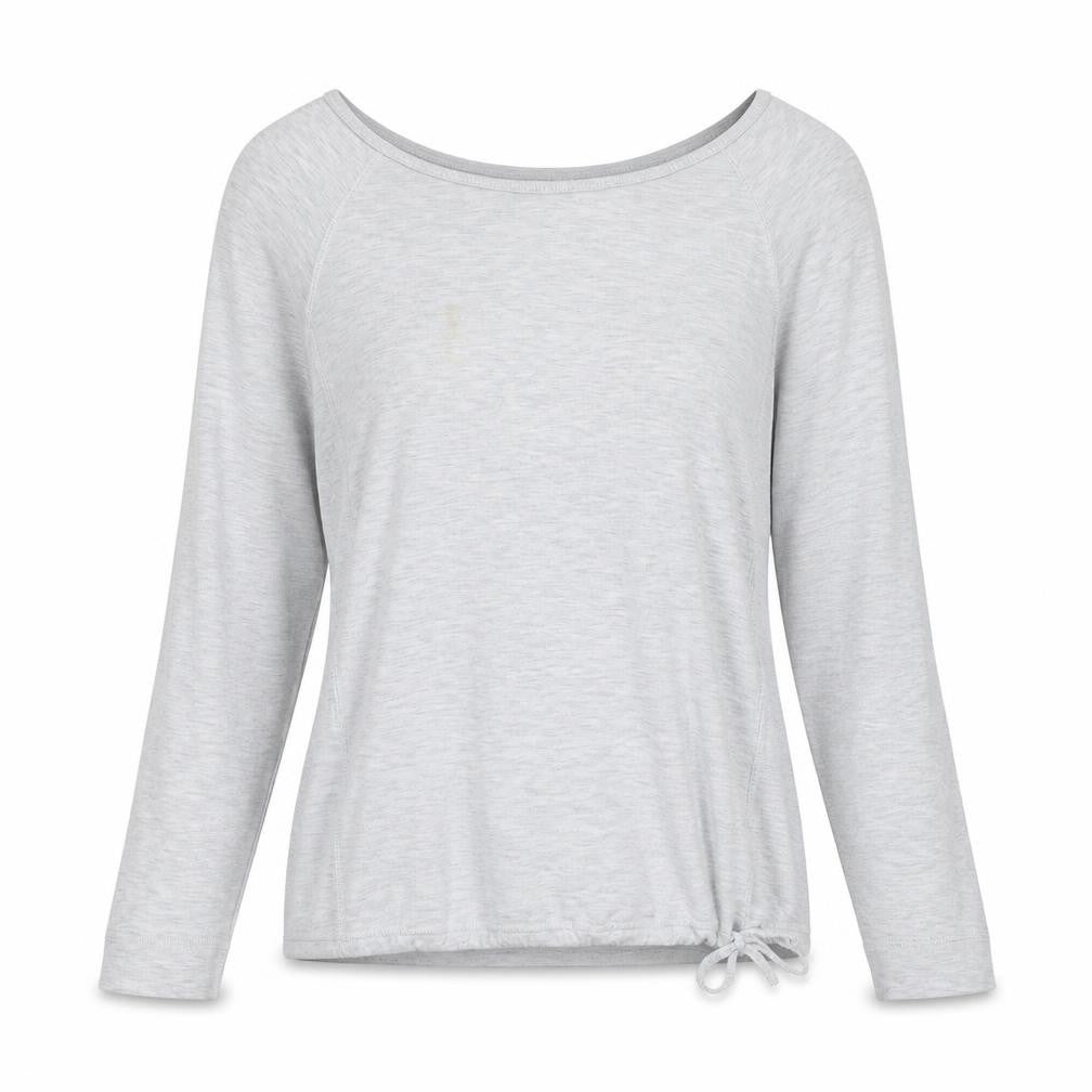 Womens UK Size 12 NEXT Grey Wrap T-Shirt