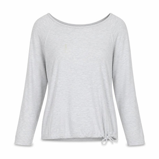 Womens UK Size 12 NEXT Grey Wrap T-Shirt