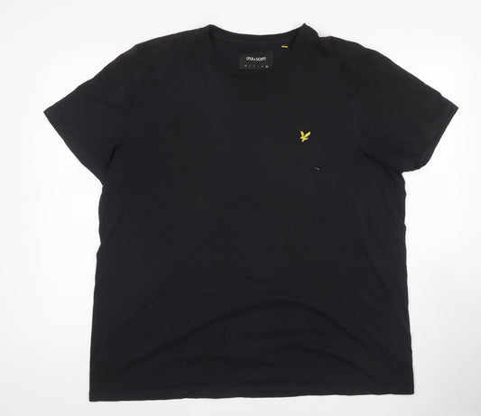 Lyle & Scott Men’s XL Black Crew Neck T-Shirt