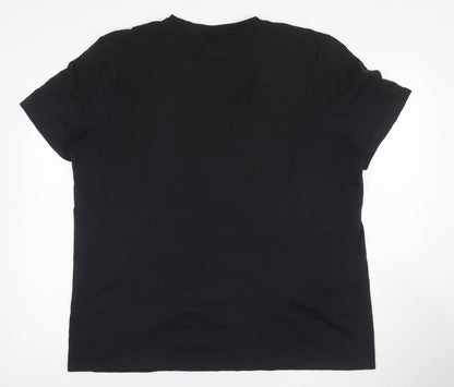 Lyle & Scott Men’s XL Black Crew Neck T-Shirt