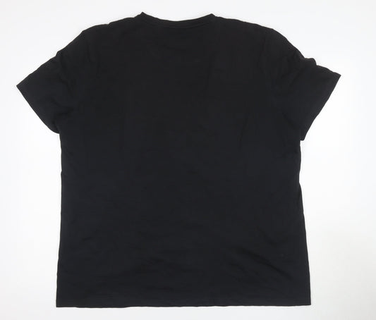 Lyle & Scott Men’s XL Black Crew Neck T-Shirt