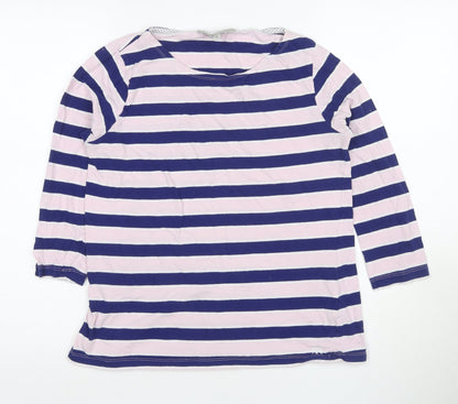 Womens UK Size 14 Crew Clothing Co. Multicoloured Basic T-Shirt
