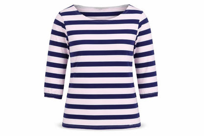 Womens UK Size 14 Crew Clothing Co. Multicoloured Basic T-Shirt