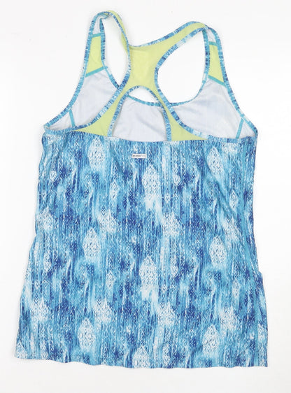 Womens UK Size S Athletic Works Blue Gym & TrainingYoga Tank