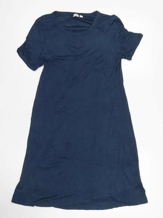 GAP Women's Blue T-Shirt Dress, Size S, Summer Casual