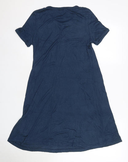 GAP Women's Blue T-Shirt Dress, Size S, Summer Casual