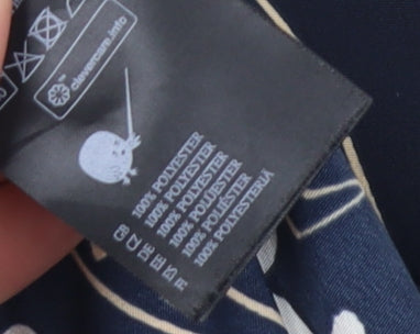 Monki Women's XS Animal Print Midi A-Line Dress