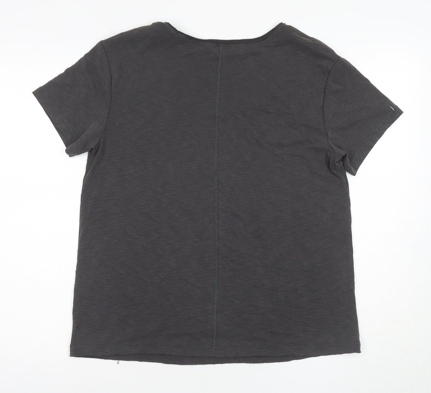 Per Una Women's Black T-Shirt Size 14 Casual Basic