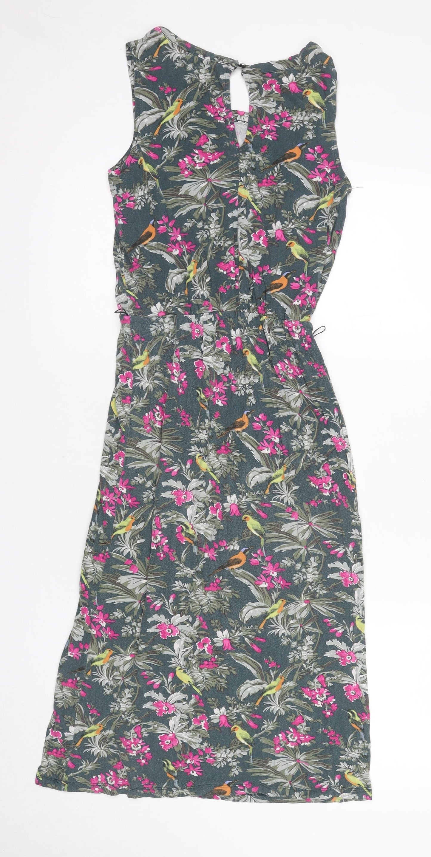 Oasis Women's Floral Dress XS Multicoloured