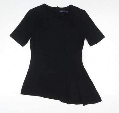 Womens UK Size 8 Marks and Spencer Black  T-Shirt