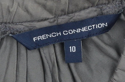 French Connection Women's Brown Size 10 Shift Dress