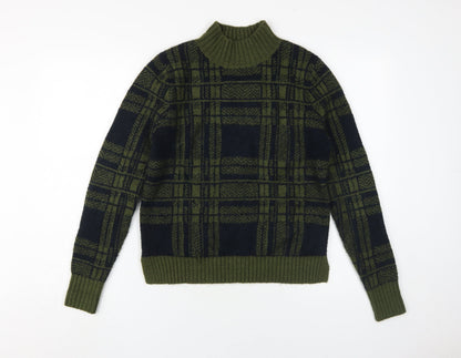Womens UK Size S Oasis Green Pullover Jumper