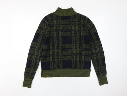 Womens UK Size S Oasis Green Pullover Jumper