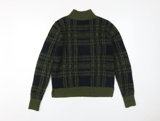 Womens UK Size S Oasis Green Pullover Jumper