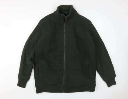 Mens UK Size M James Pringle Green Bomber Jacket