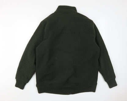 Mens UK Size M James Pringle Green Bomber Jacket