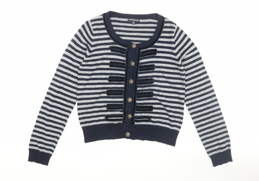 Womens UK Size 14 Warehouse Multicoloured Cardigan Jumper