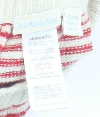 JoJo Maman Bébé Unisex Striped Leggings 6-12 Months