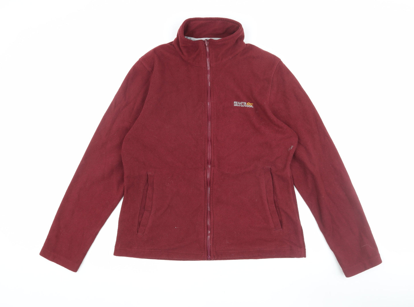 Womens UK Size 14 Regatta Red Fleece