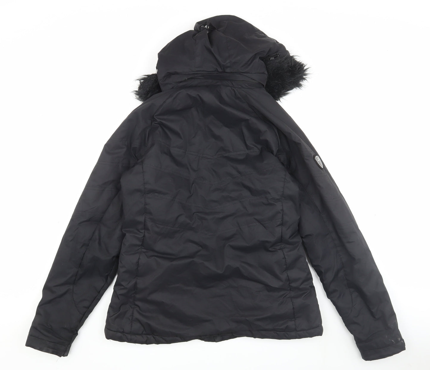 Womens UK Size L Trespass Black Puffer Jacket