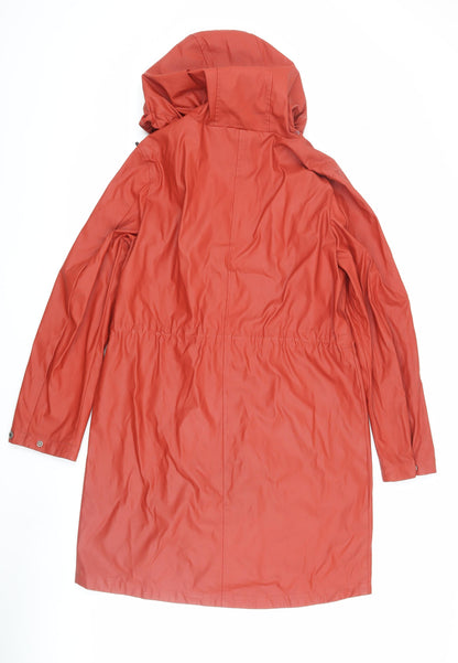 Womens UK Size M VERO MODA Red Parka Coat