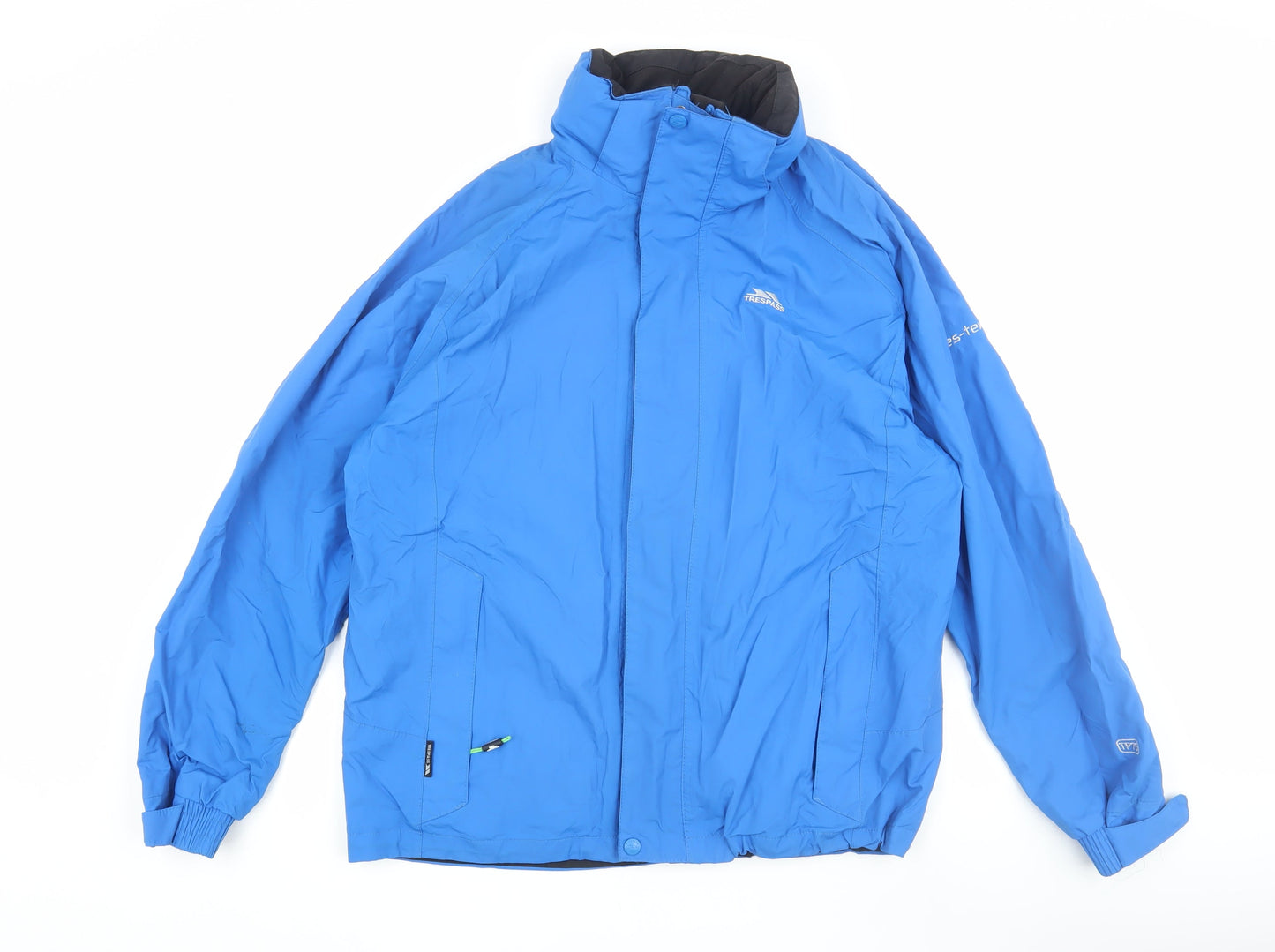 Mens UK Size S Trespass Blue Windbreaker Coat