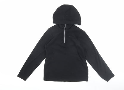 Mountain Warehouse Boys Black Fleece Hoodie 11-12 Years