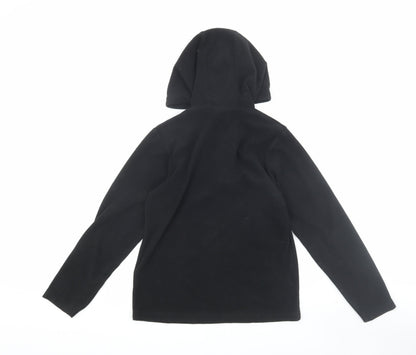 Mountain Warehouse Boys Black Fleece Hoodie 11-12 Years