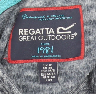 Regatta Women's Blue Pullover Hoodie, Size 12