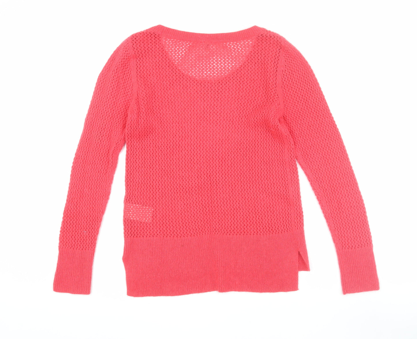 Womens UK Size XS Superdry Pink Pullover Jumper