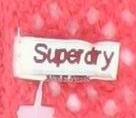 Womens UK Size XS Superdry Pink Pullover Jumper
