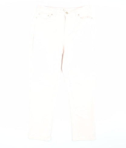Womens UK Size 12 Joules Slim Fit Skinny Ivory Jeans