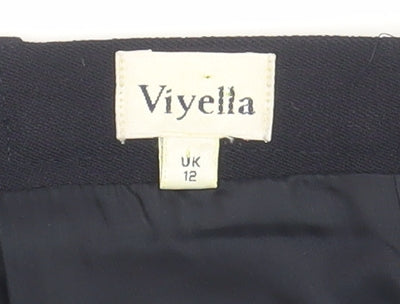 Womens UK Size 12 Viyella Straight & Pencil  Skirt