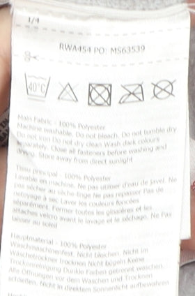 Regatta Women's Grey Pullover Sweatshirt, Size 12