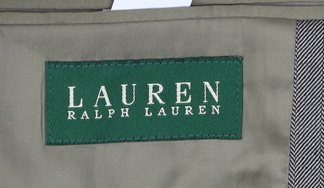 Lauren Ralph Lauren Men's Grey Blazer 44 Regular Wool