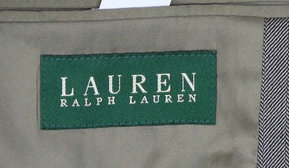 Lauren Ralph Lauren Men's Grey Blazer 44 Regular Wool